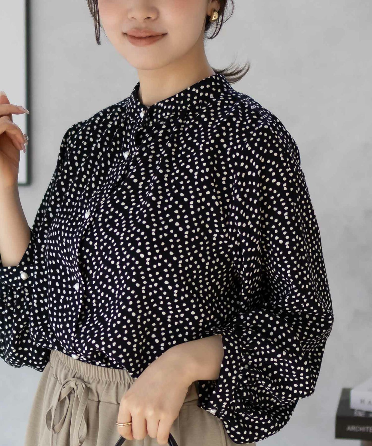 nAvy マルチウェイブラウス レディース