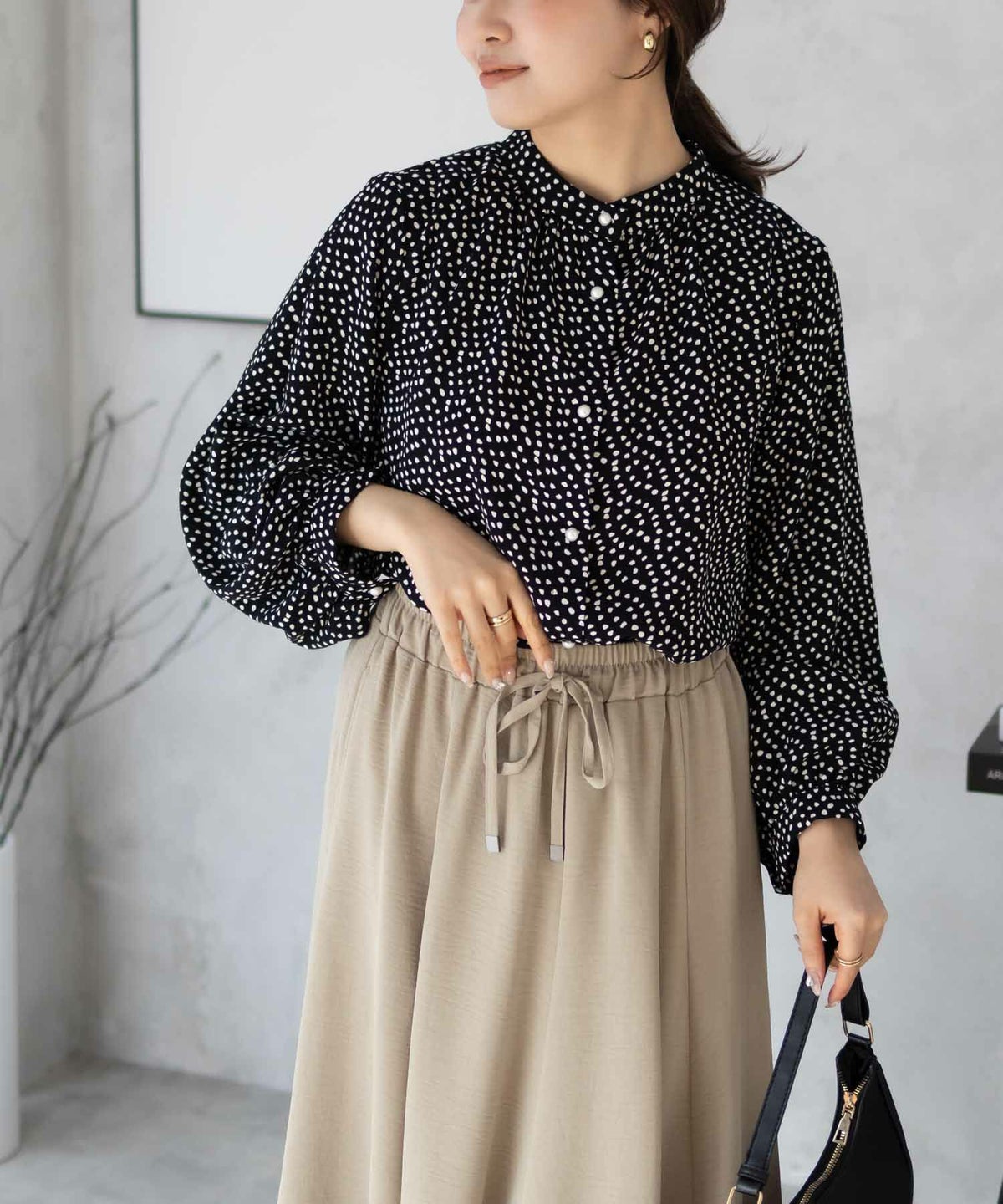 nAvy マルチウェイブラウス レディース