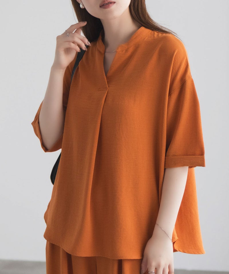 nAvy SARARI ウェーブスキッパーシャツ レディース商品画像-3