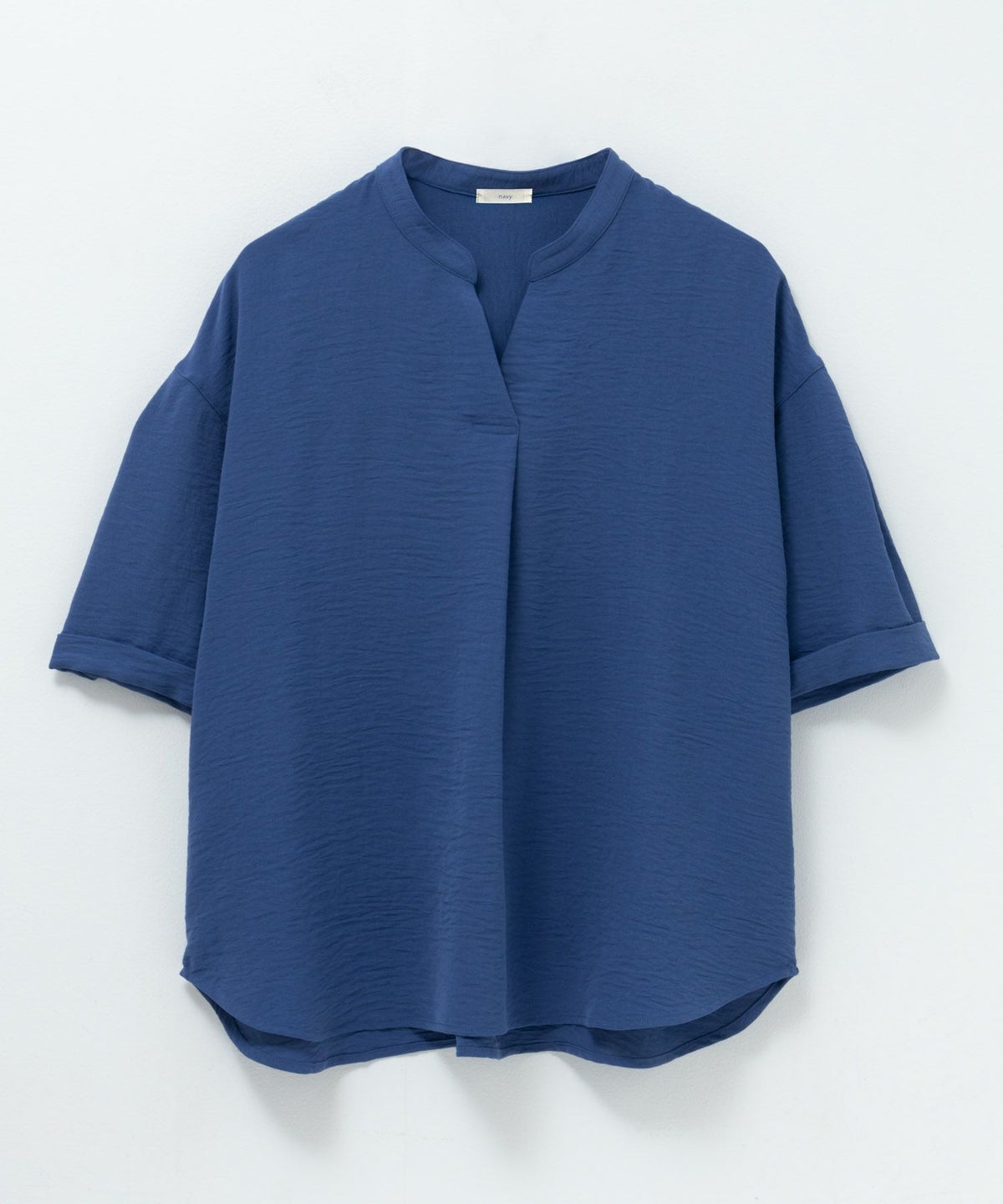 nAvy SARARI ウェーブスキッパーシャツ レディース