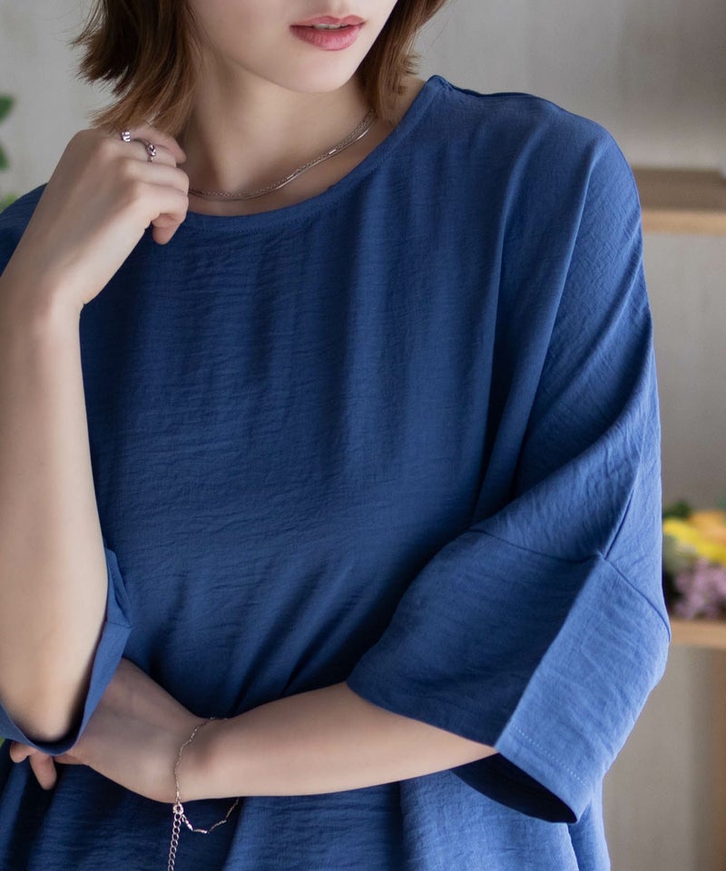 nAvy SARARI ウェーブバックタックプルオーバー レディース メール便 対応商品商品画像-3