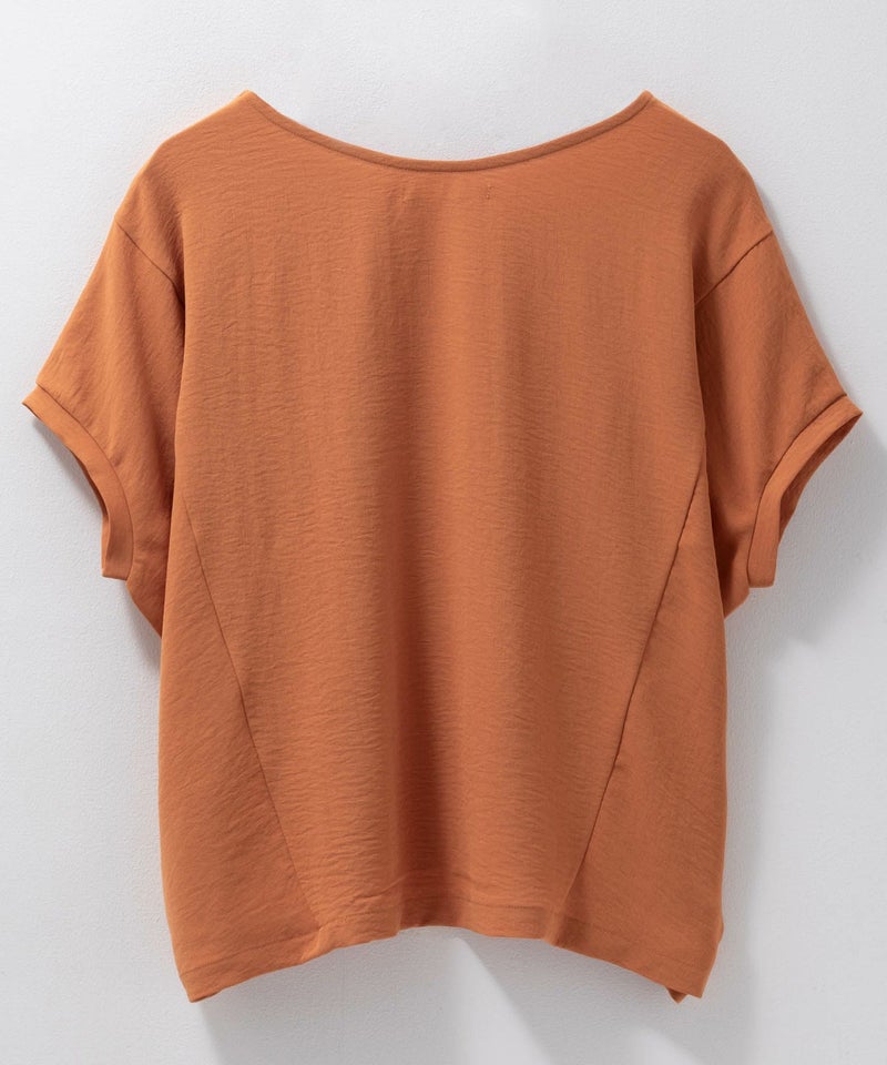 nAvy SARARI ウェーブサテンドルマンプルオーバー レディース メール便 対応商品商品画像-25