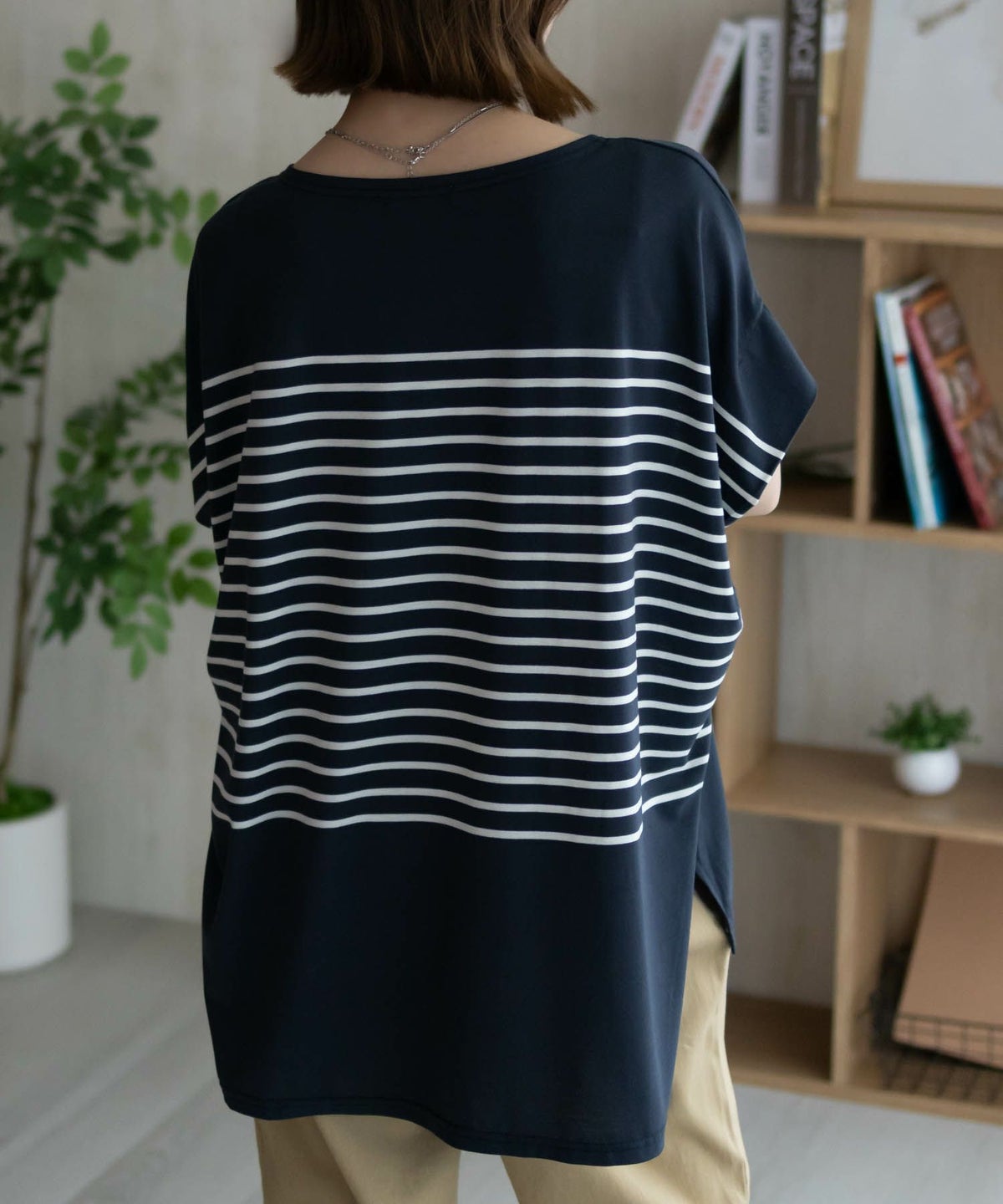 Howdy Marie ボーダーフレンチTシャツ レディース ネコポス 対応商品