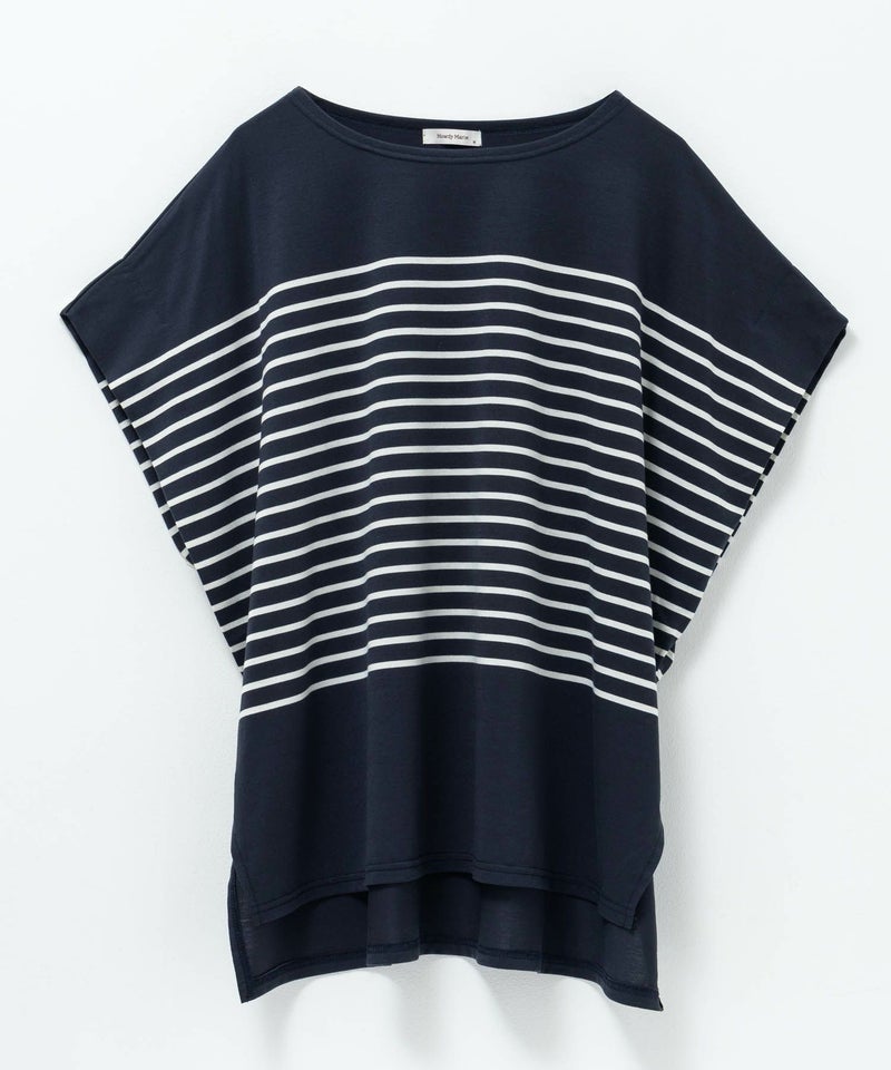 Howdy Marie ボーダーフレンチTシャツ レディース メール便 対応商品商品画像-17