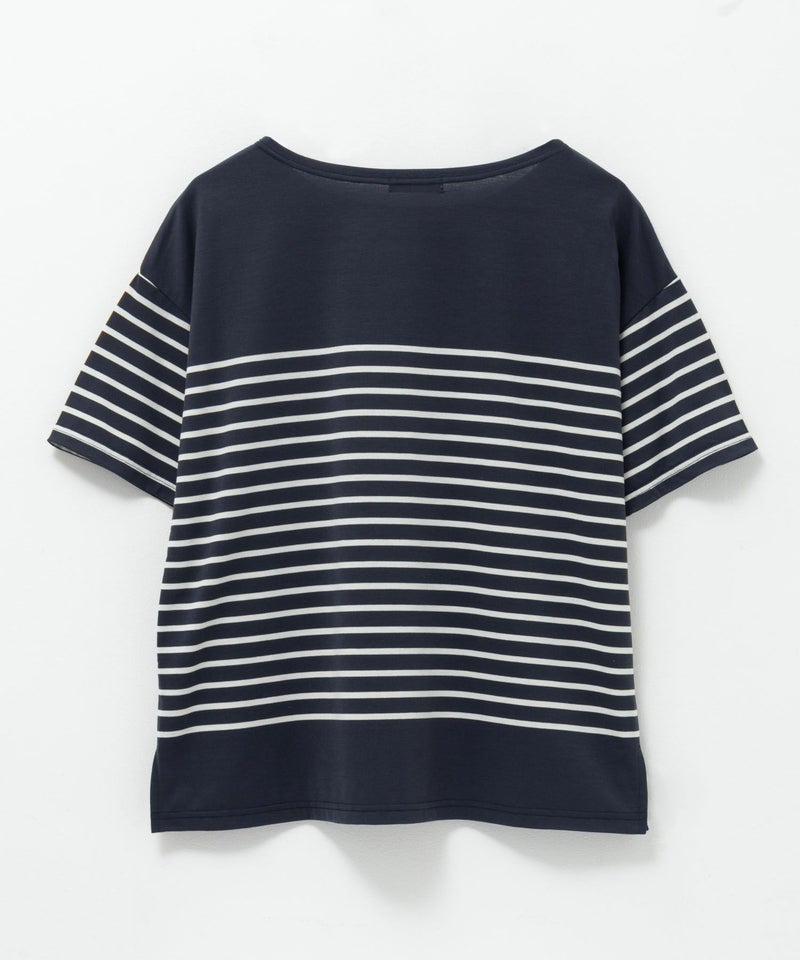 Howdy Marie ボーダー5分袖Tシャツ レディース メール便 対応商品商品画像-20