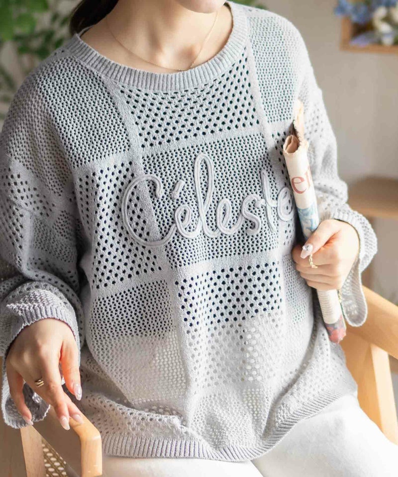 [期間限定価格]Howdy Marie  ロープメッシュニット レディース商品画像-1