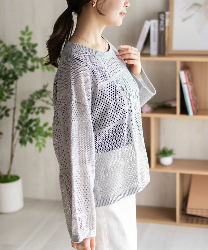 [期間限定価格]Howdy Marie  ロープメッシュニット レディース商品画像-8