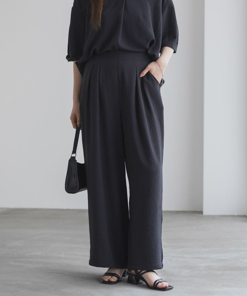 nAvy SARARI  ウェーブワイドパンツ レディース商品画像-2