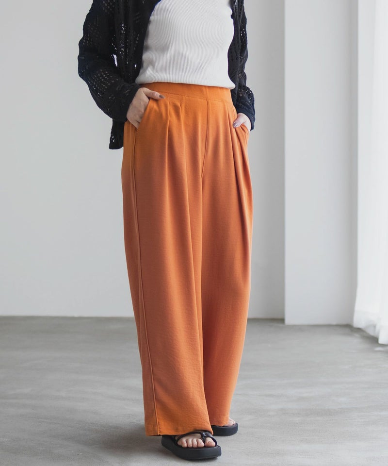 nAvy SARARI ウェーブワイドパンツ レディース商品画像-4