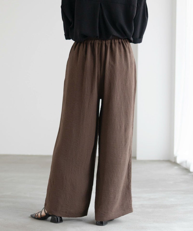 nAvy SARARI  ウェーブワイドパンツ レディース商品画像-10