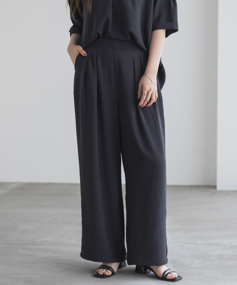 nAvy SARARI  ウェーブワイドパンツ レディース商品画像-12