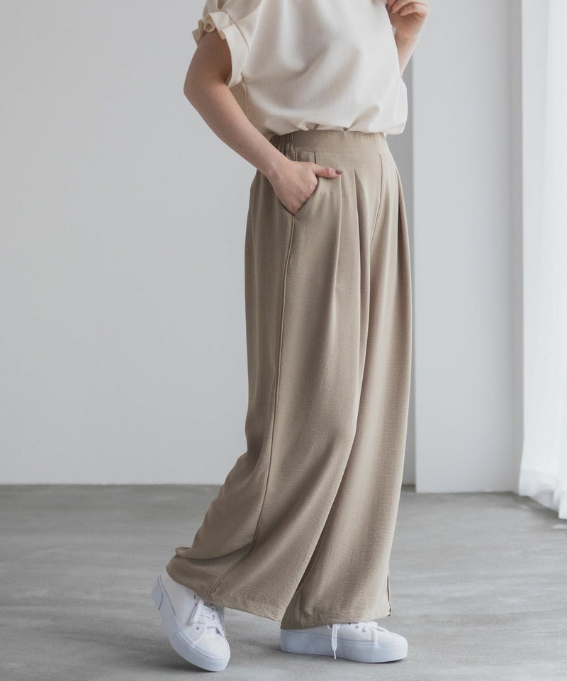 nAvy SARARI ウェーブワイドパンツ レディース商品画像-24