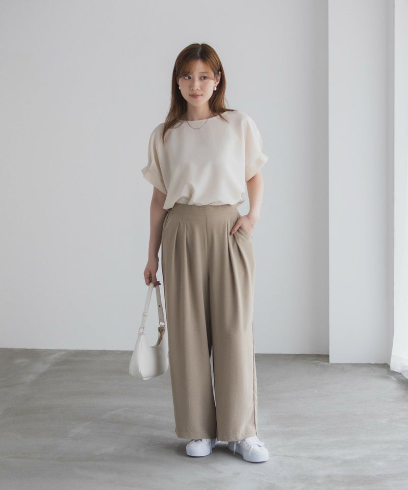 nAvy SARARI ウェーブワイドパンツ レディース商品画像-27