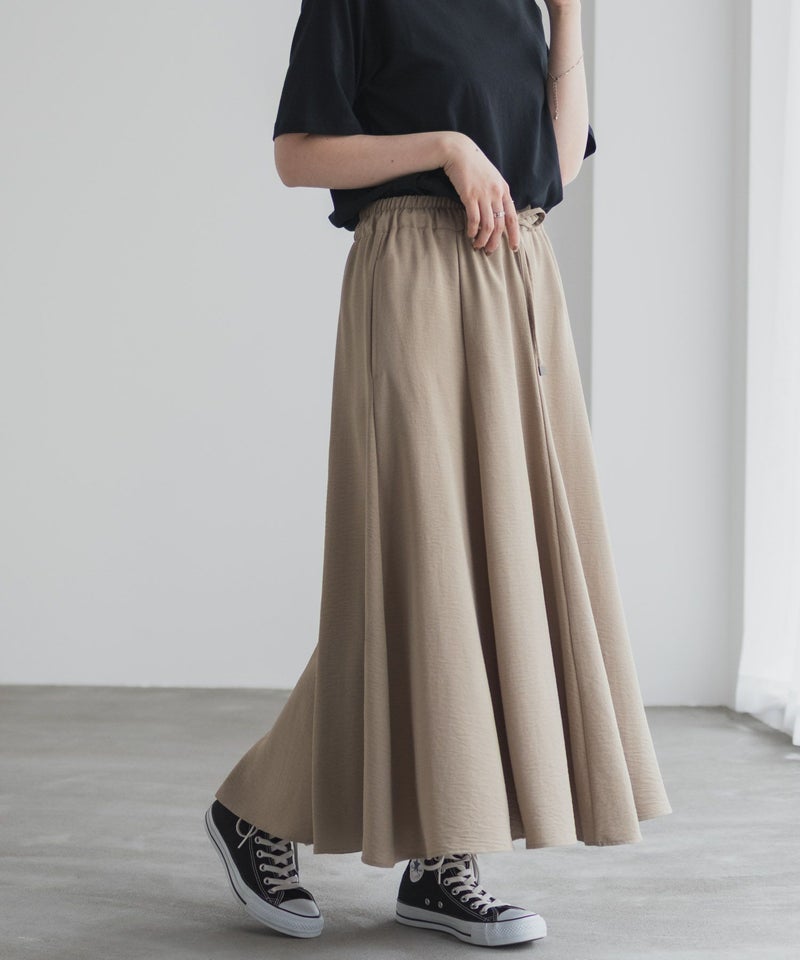 nAvy SARARI  ウェーブフレアスカート レディース商品画像-4