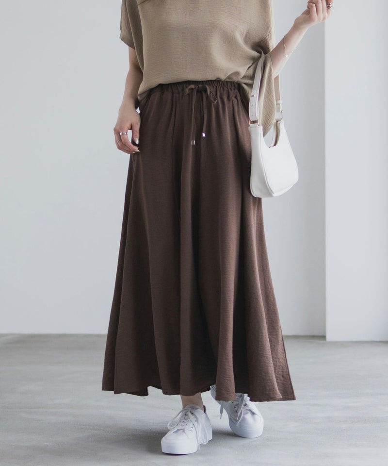 nAvy SARARI ウェーブフレアスカート レディース商品画像-7