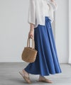 nAvy SARARI  ウェーブフレアスカート レディース商品サムネイル-17