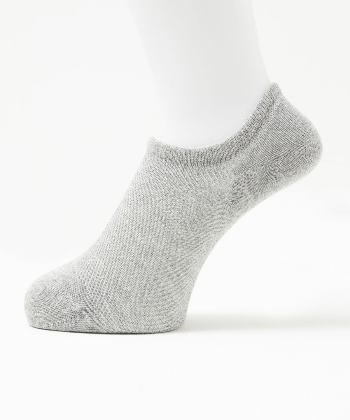 NAVY スニーカーインソックス 総メッシュ 無地 メンズ