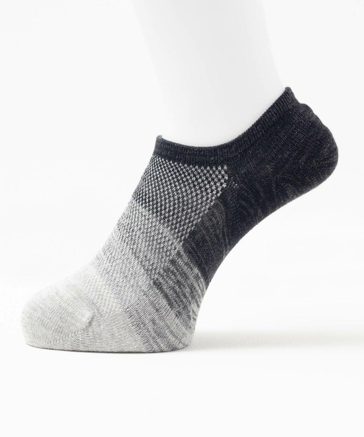 NAVY スニーカーインソックス グラデーションメッシュ メンズ