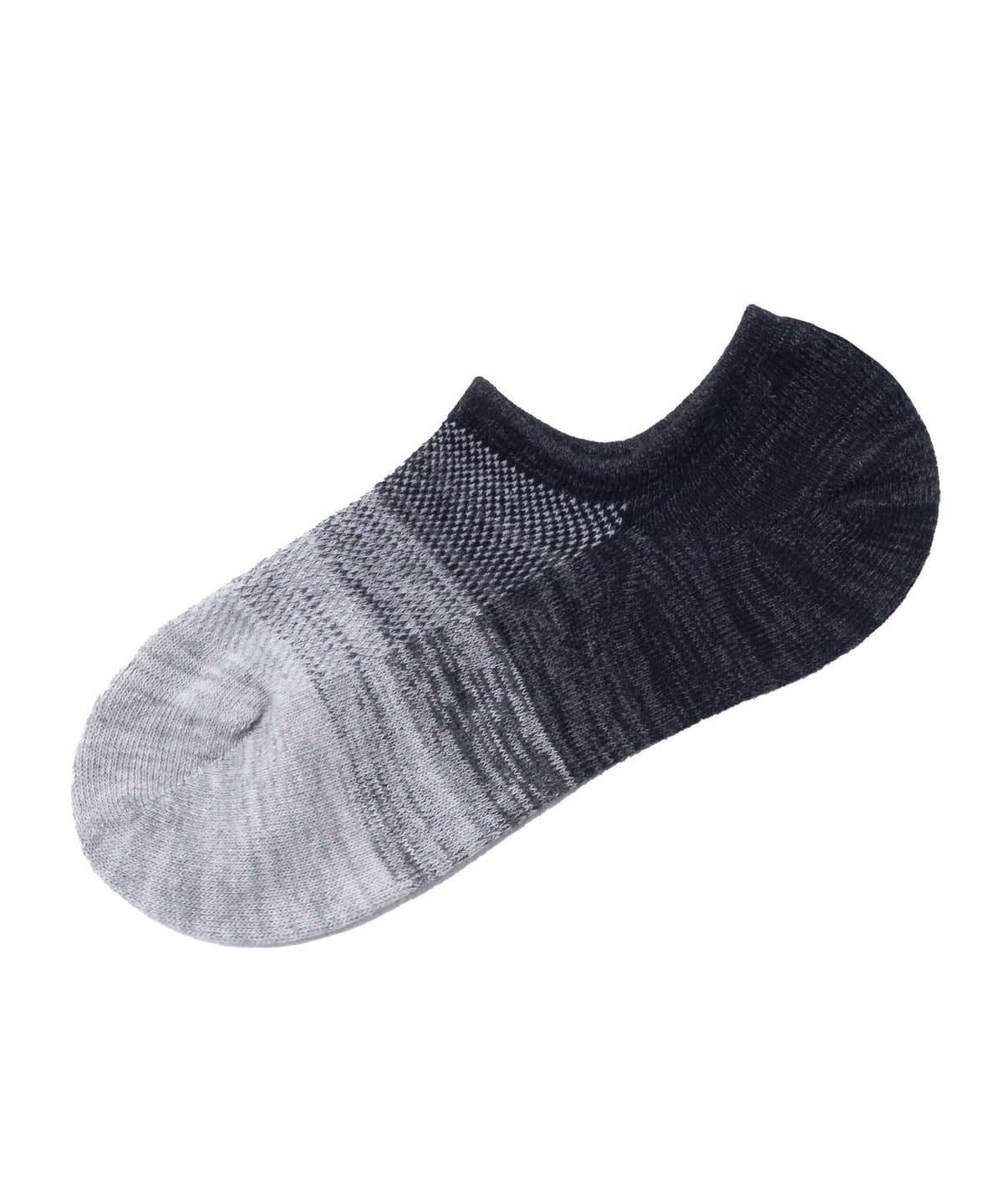 NAVY スニーカーインソックス グラデーションメッシュ メンズ