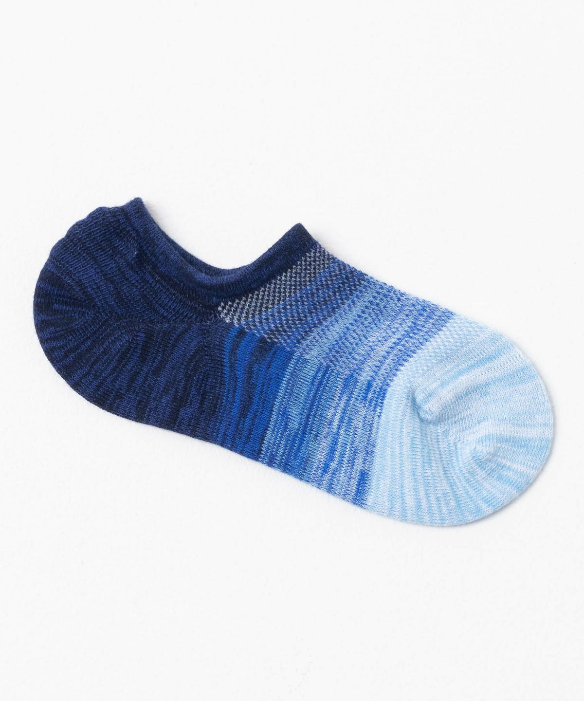 NAVY スニーカーインソックス グラデーションメッシュ メンズ