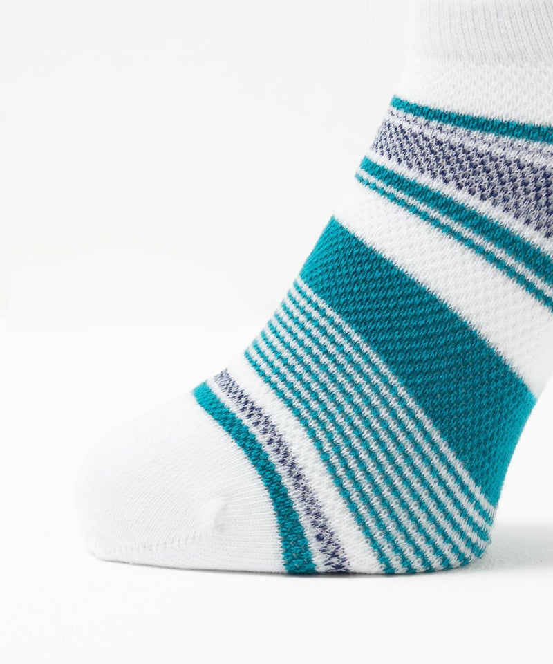 NAVY アンクルソックス カノコメッシュボーダー メンズ商品画像-10