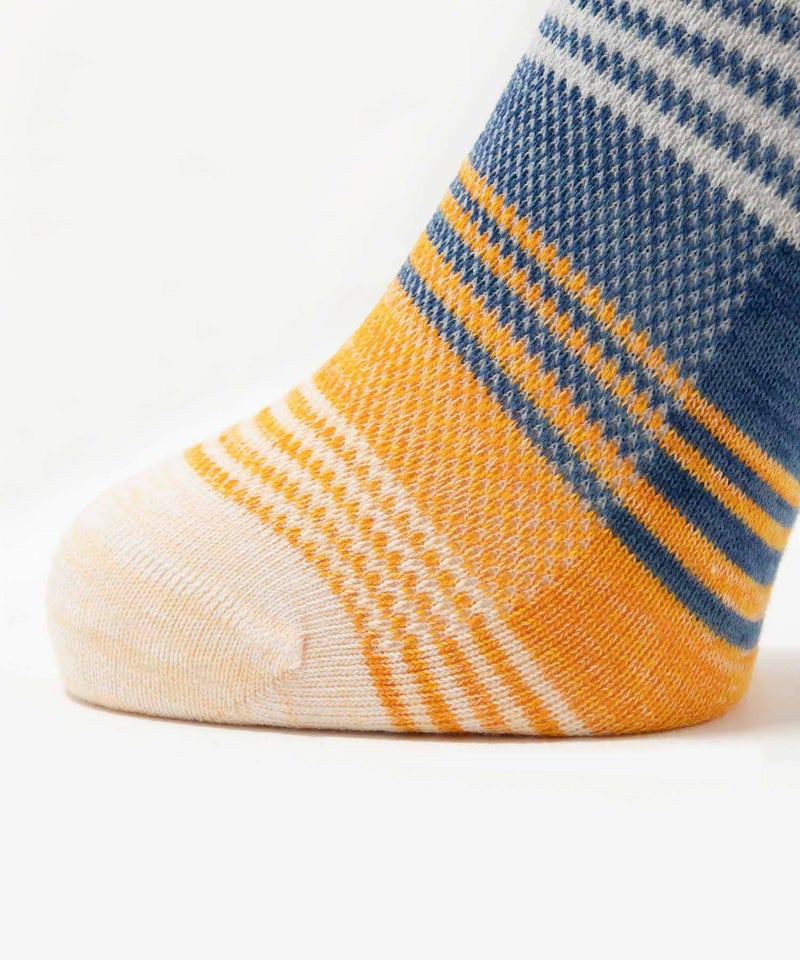 NAVY  アンクルソックス グラデーションメッシュ メンズ商品画像-12