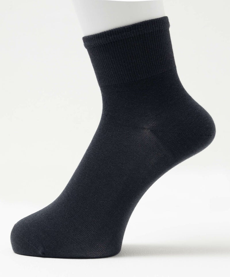 NAVY クォーターソックス 薄手 無地 メンズ商品画像-2