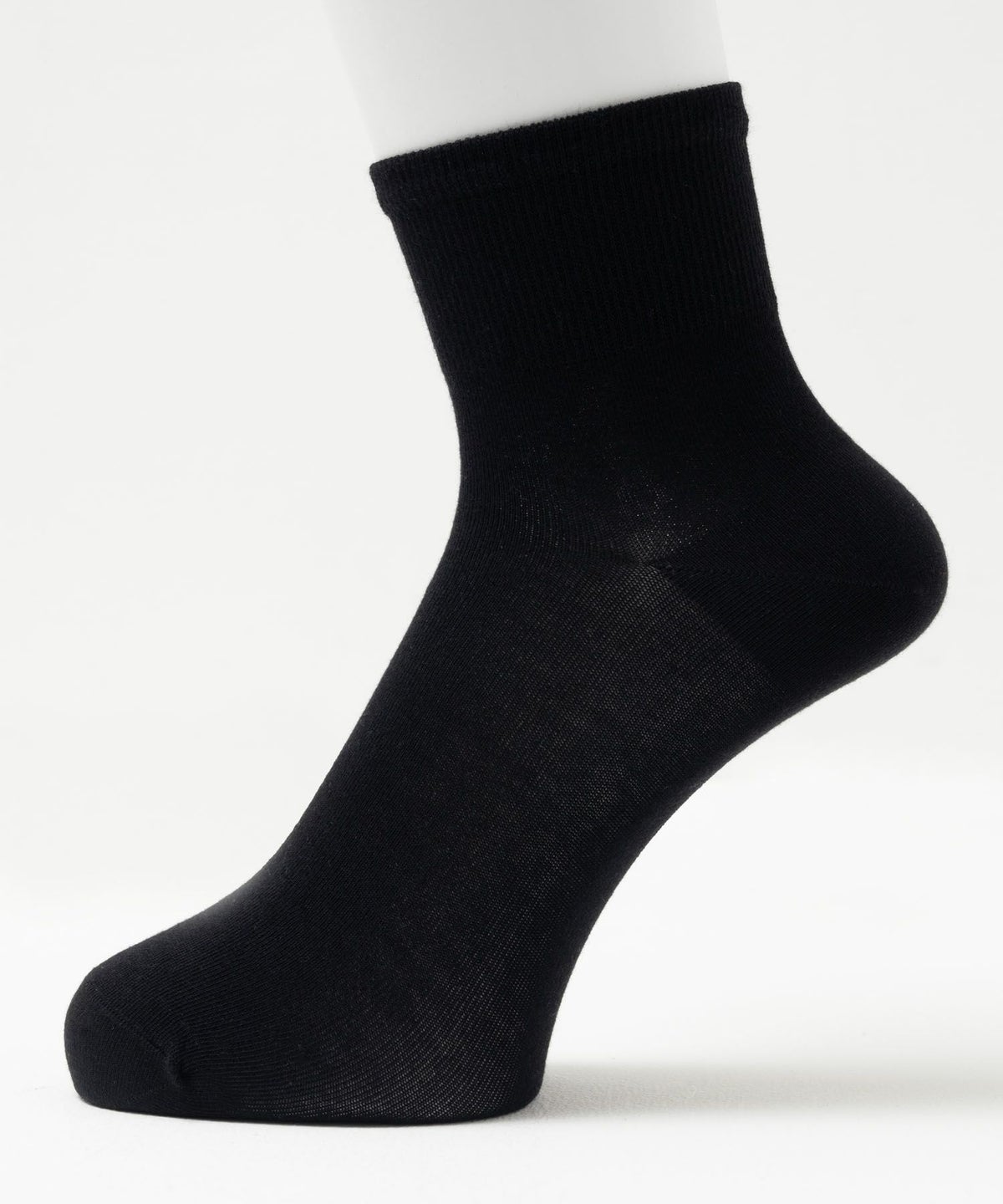 NAVY クォーターソックス 薄手 無地 メンズ