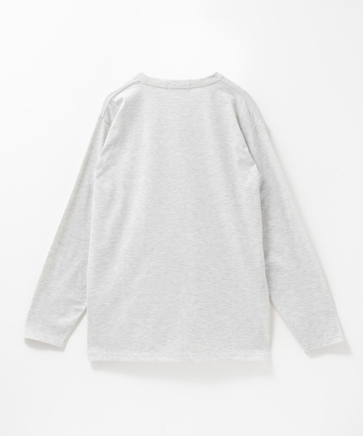 T-GRAPHICS メッセージプリント長袖Tシャツ メンズ