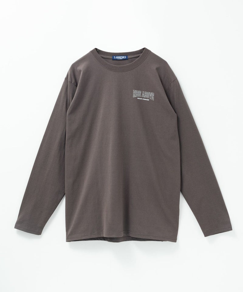 T-GRAPHICS メッセージプリント長袖Tシャツ メンズ商品画像-14