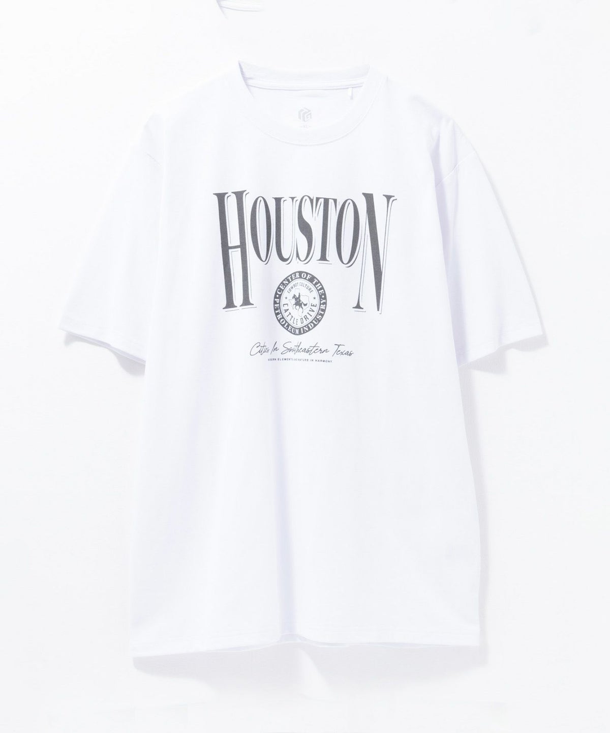 T-GRAPHICS カレッジロゴ半袖Tシャツ メンズ ネコポス 対応商品