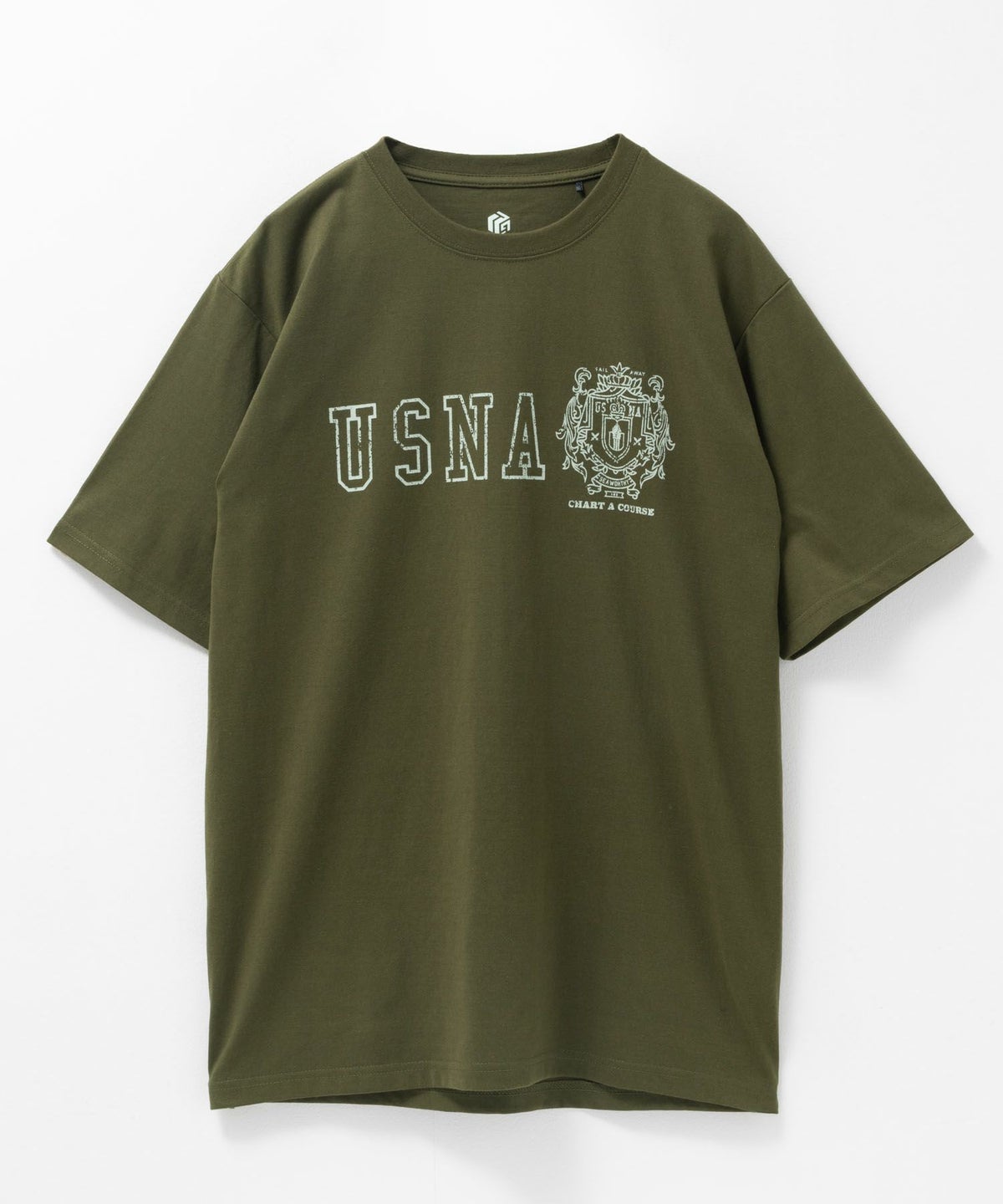 T-GRAPHICS ミリタリーデザイン半袖Tシャツ メンズ ネコポス 対応商品