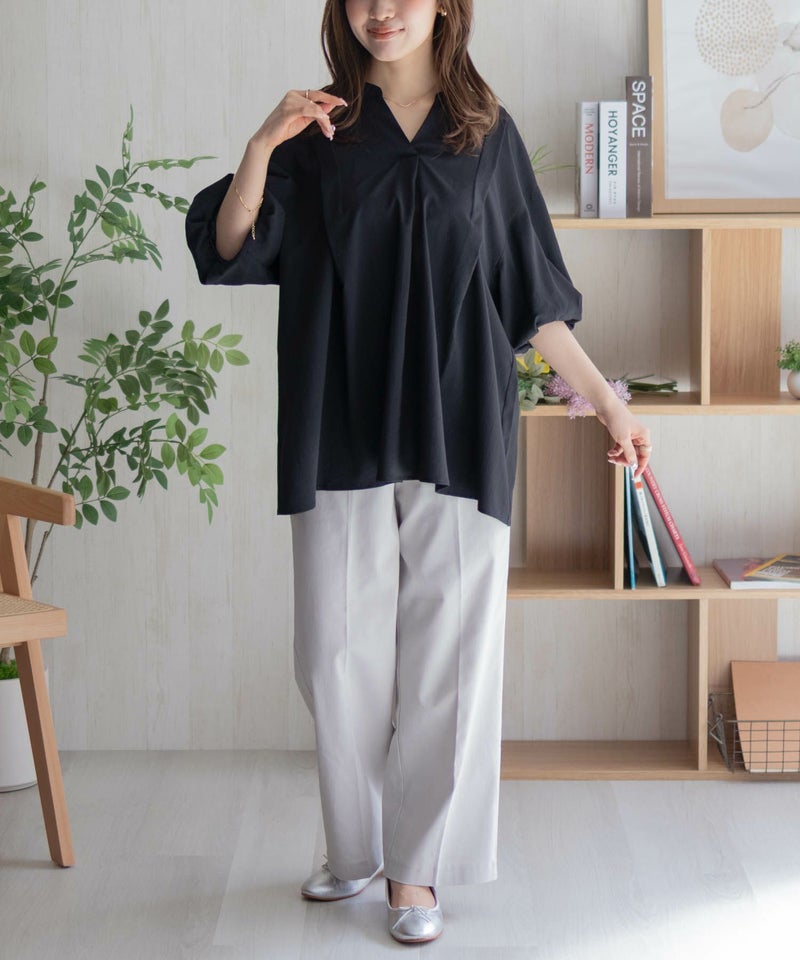 HusHusH バルーンスリーブブラウス レディース商品画像-17