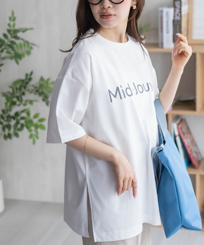 HusHusH  ロゴプリントチュニック レディース メール便 対応商品商品画像-12