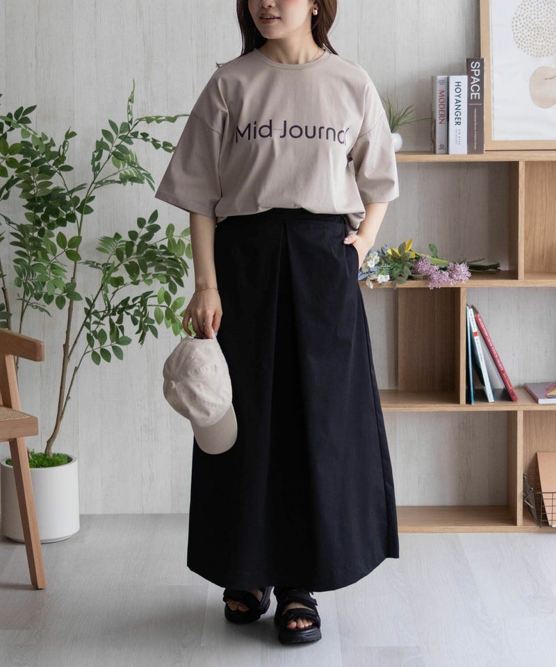 HusHusH ロゴプリントチュニック レディース メール便 対応商品商品画像-17