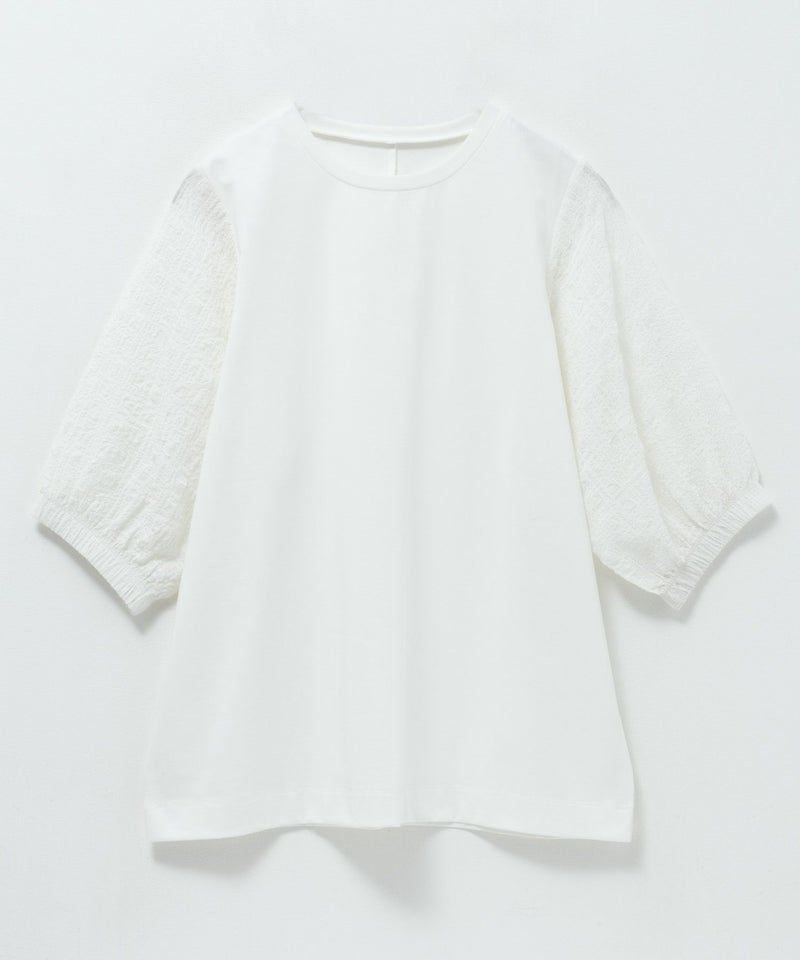 HusHusH  袖異素材プルオーバー レディース メール便 対応商品商品画像-18