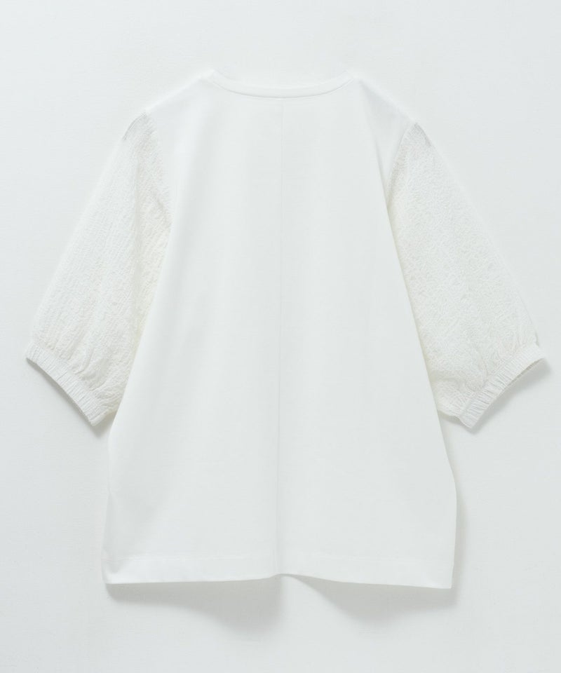 HusHusH  袖異素材プルオーバー レディース メール便 対応商品商品画像-19