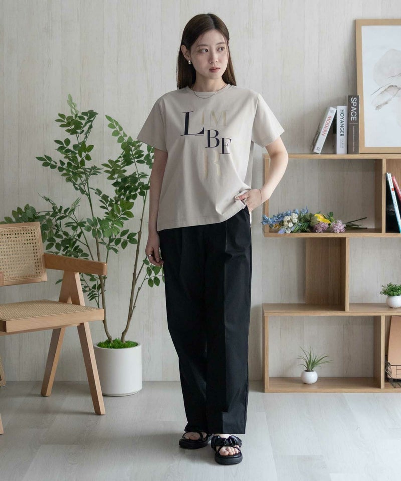 HusHusH  ロゴプリントTシャツ レディース メール便 対応商品商品画像-30