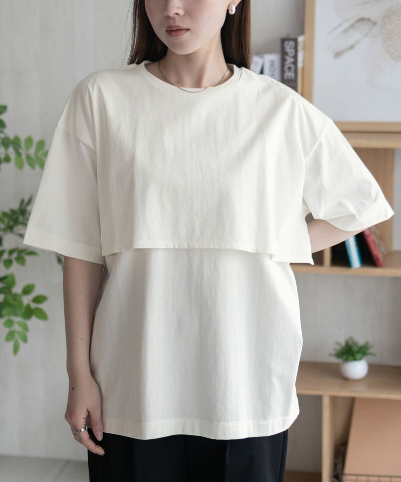 HusHusH  レイヤードフリルプルオーバー レディース メール便 対応商品商品画像-10