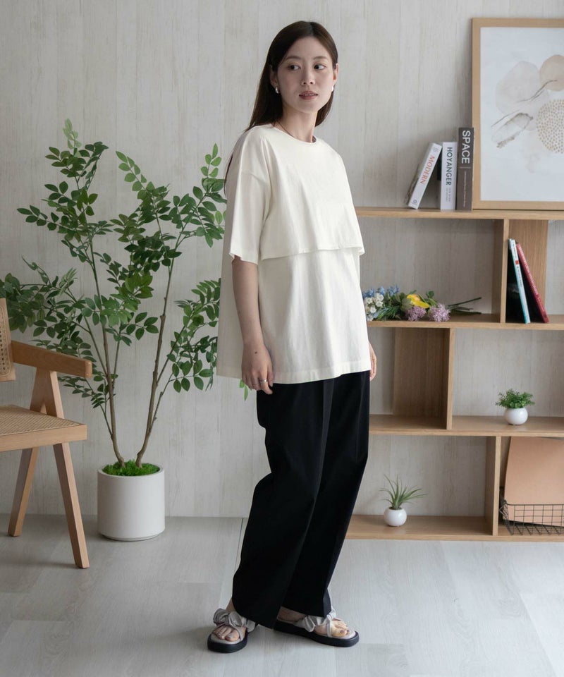 HusHusH レイヤードフリルプルオーバー レディース メール便 対応商品商品画像-27