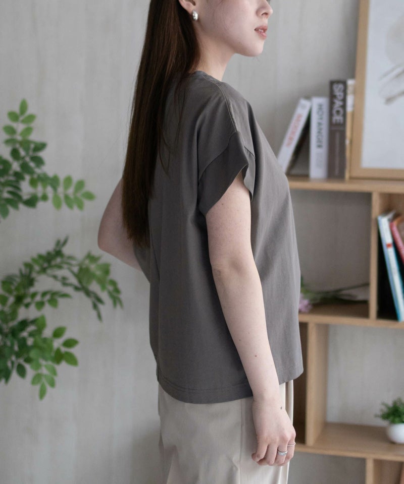 HusHusH 袖切替プルオーバー レディース メール便 対応商品商品画像-8