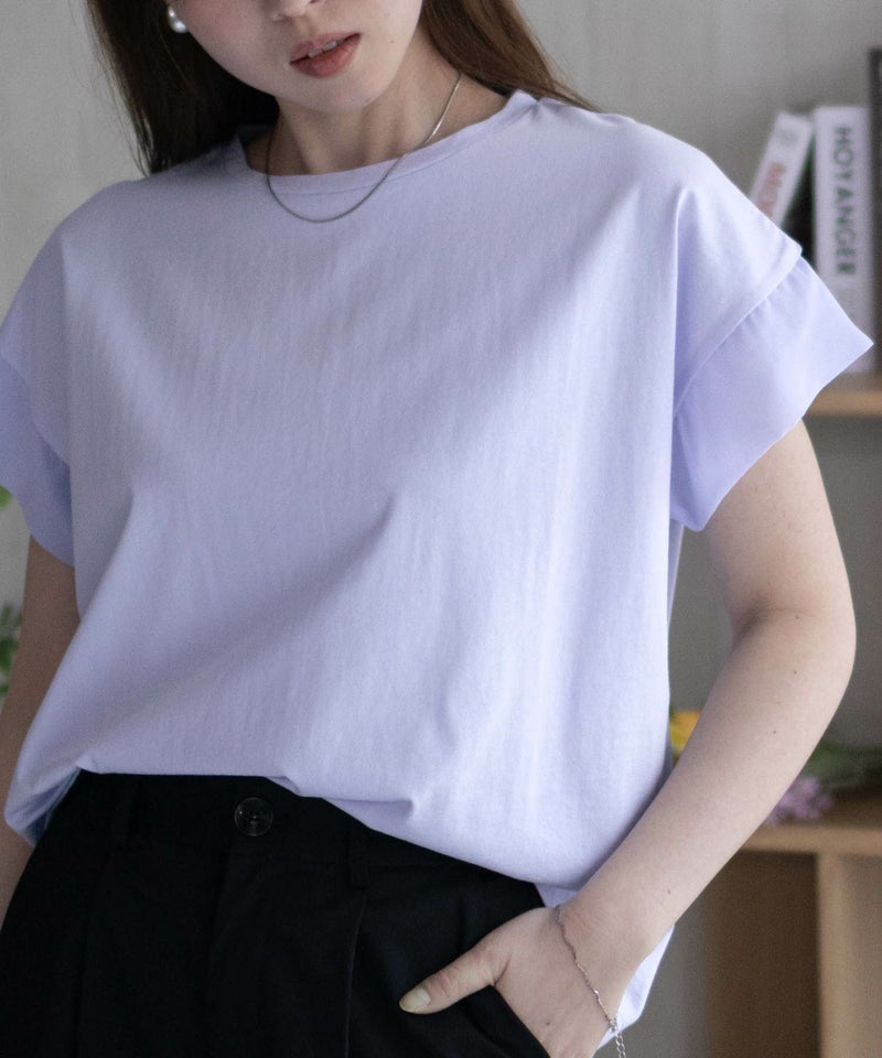 HusHusH  袖切替プルオーバー レディース メール便 対応商品商品画像-20