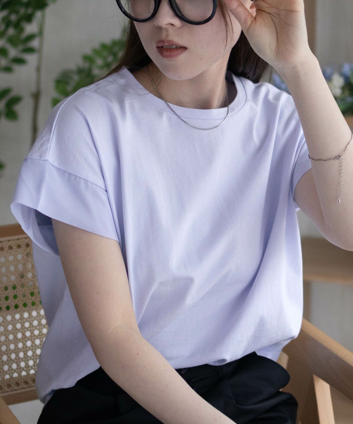 HusHusH 袖切替プルオーバー レディース ネコポス 対応商品