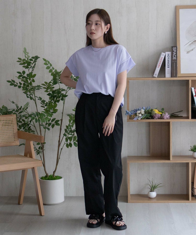 HusHusH 袖切替プルオーバー レディース メール便 対応商品商品画像-38