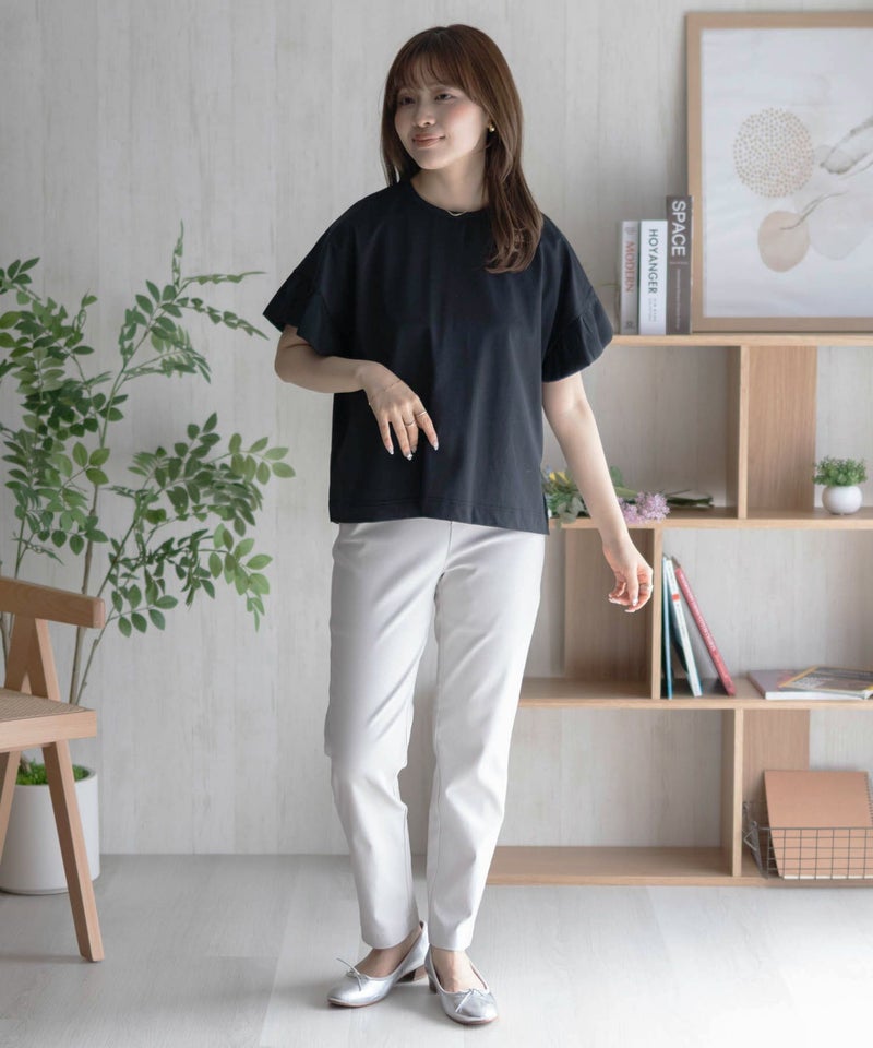 HusHusH 袖フリルプルオーバー レディース メール便 対応商品商品画像-30