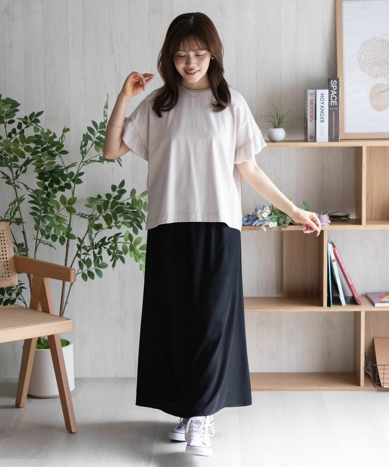 HusHusH 袖フリルプルオーバー レディース メール便 対応商品商品画像-32