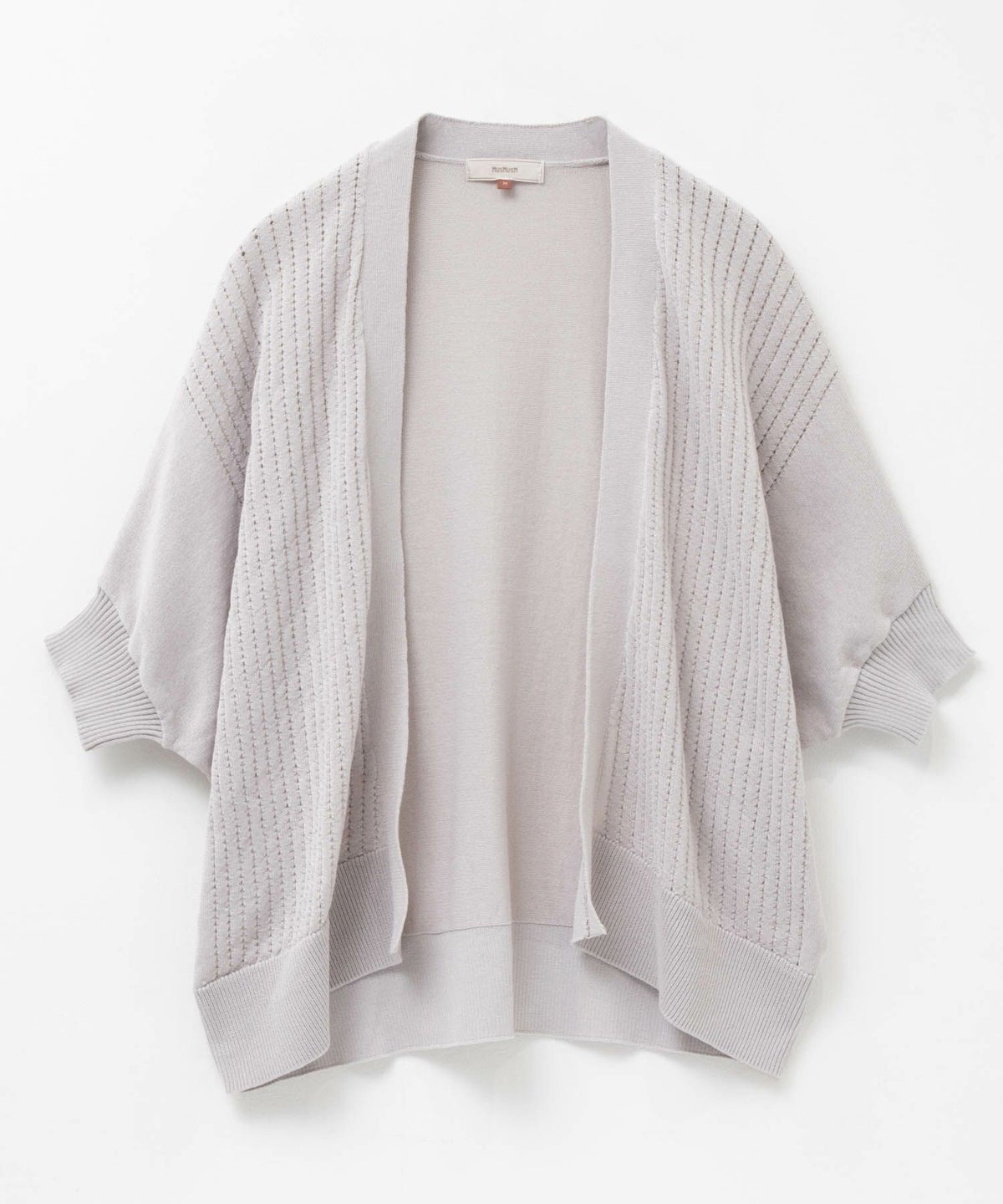 HusHusH 透かし編みドルマンカーディガン レディース