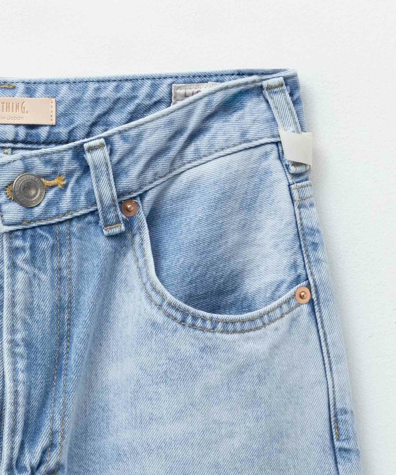 SOMETHING LISA ヴィンテージワイドデニムパンツ レディース商品画像-13