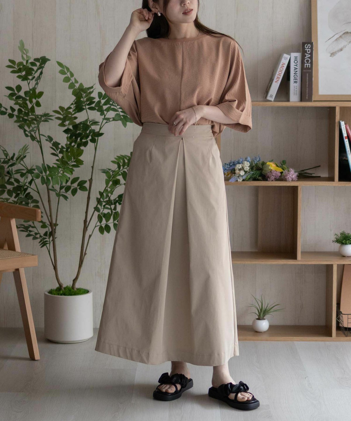 HusHusH Aラインスカート レディース