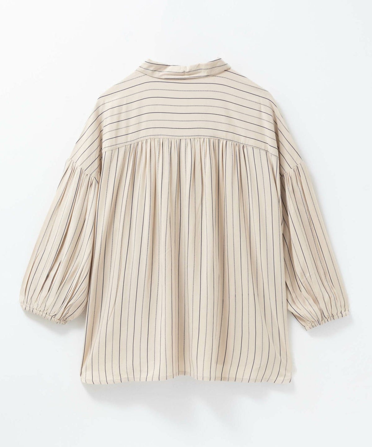 Howdy Marie インドファブリック 7分袖シャーリングチュニック レディース